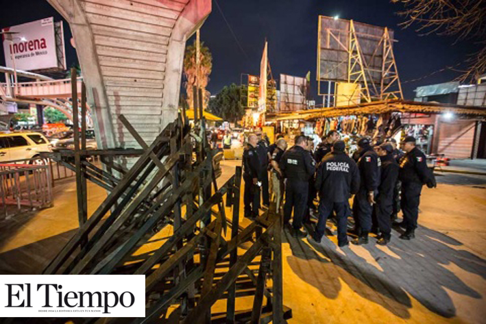 Policía Federal 'blinda' Tijuana para evitar paso de migrantes a San Ysidro
