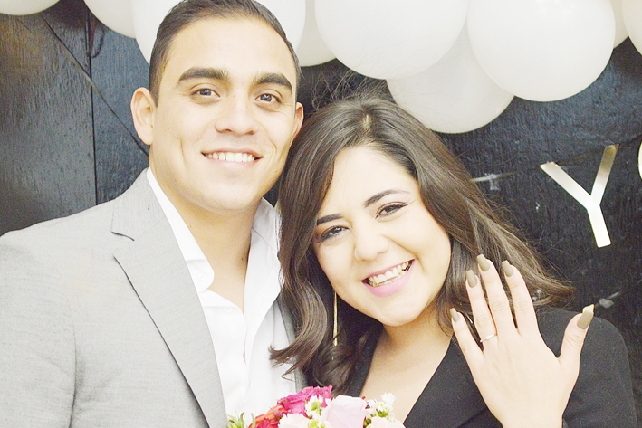Natalia Luna y Roberto Medellín Pedida de matrimonio